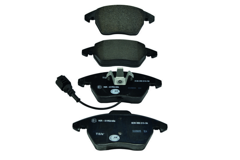 Set placute frana,frana disc 8DB 355 010-581 HELLA