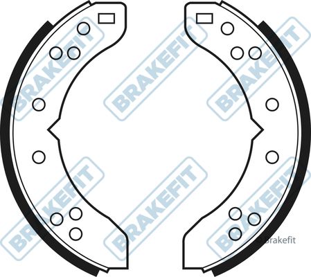APEC Brake Shoe Set BSH1079