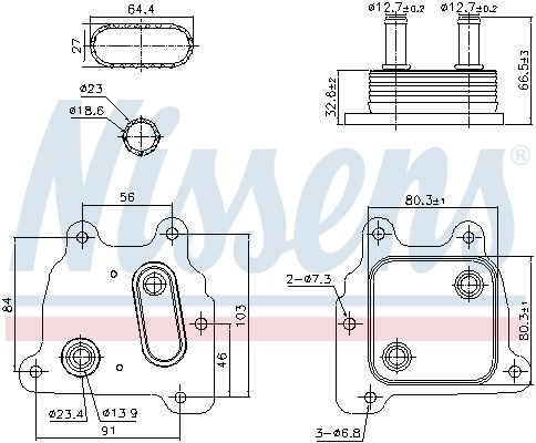 Теплообмінник Nissan X-Trail T32 14-21 213053TA0B