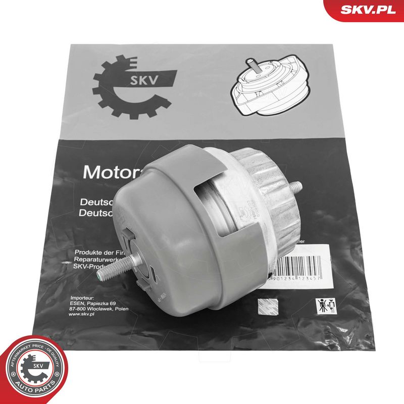 Paigutus, Mootor, ESEN SKV 75SKV133