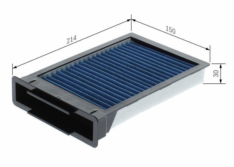 Filter, salongiõhk, BOSCH 0 986 628 652