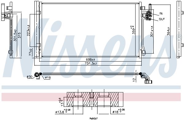 Накладка дверей передньої лівої IVECO Daily E5 11-14 504099764