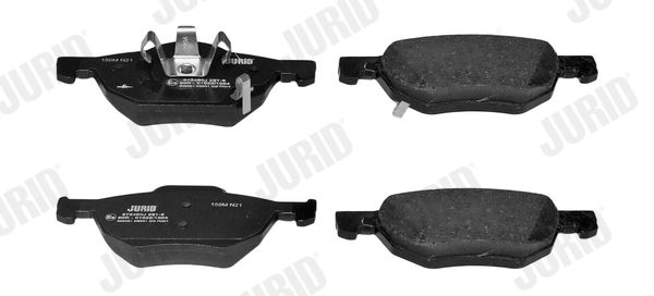 JURID 572480J Brake Pad Set, disc brake