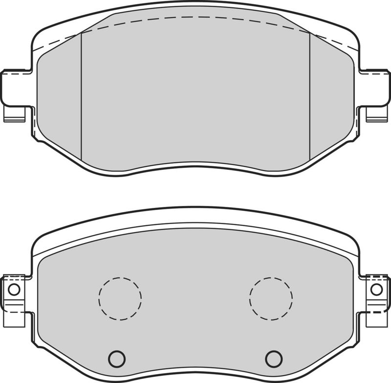 VALEO 302735 Brake Pad Set, disc brake