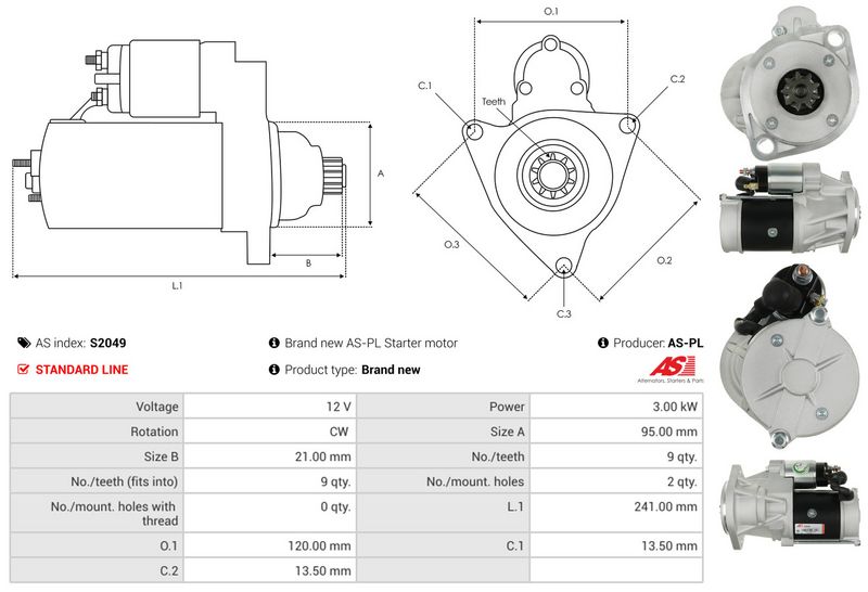 AS-PL S2049 Starter
