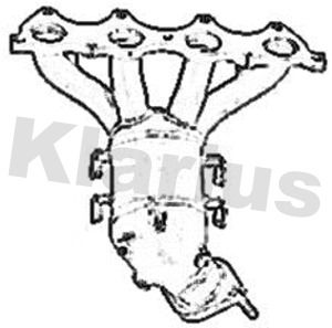 KLARIUS 324031 - Soot/Particulate Filter, exhaust system