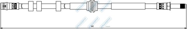 APEC Brake Hose BHO4214