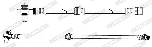 Гальмівний шланг, Ferodo FHY2728