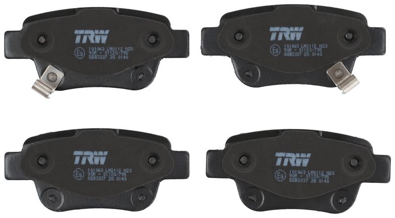 TRW GDB3337 Brake Pad Set, disc brake