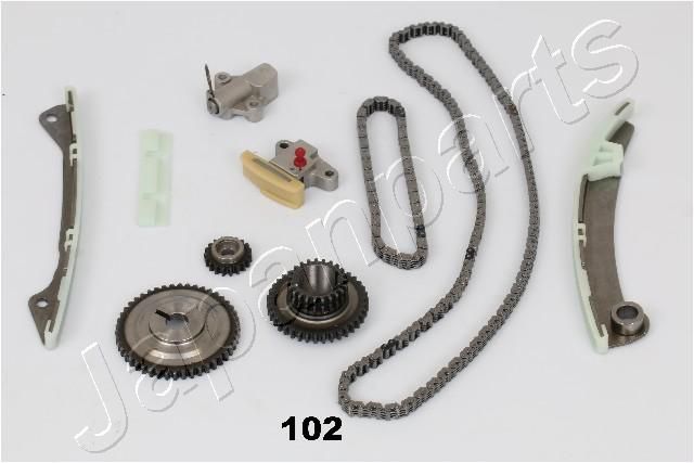 JAPANPARTS NISSAN комплект цепи полный привода ГРМ X-Trail 2,0-13, Qashqai