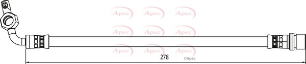 APEC Brake Hose HOS4124