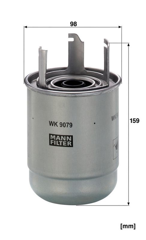 Kütusefilter, MANN-FILTER WK 9079 z