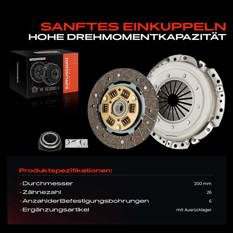 Frankberg 5481FB0037601 Clutch Kit