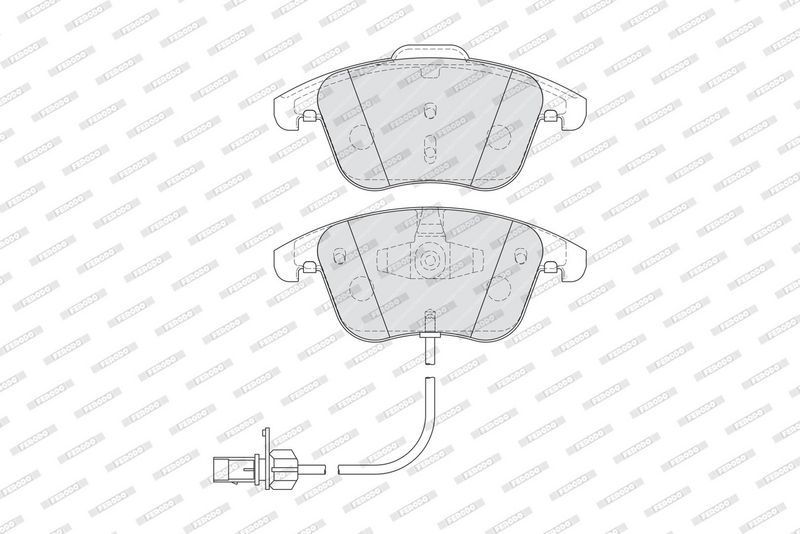 FERODO Plaquettes de frein à disque FDB4045