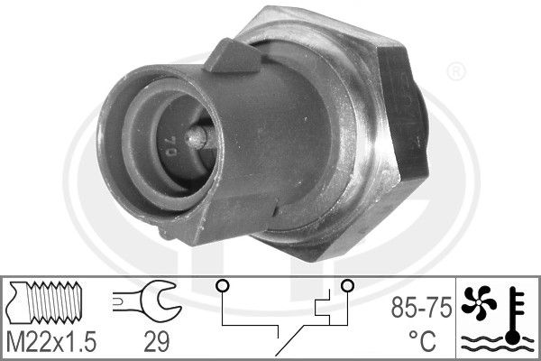 ERA hőkapcsoló, hűtőventilátor 330183