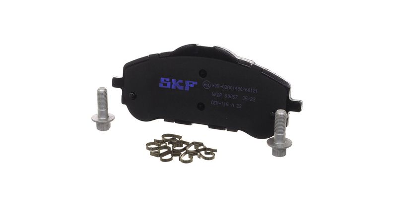 SKF VKBP 80067 Комплект гальмівних накладок, дискове гальмо