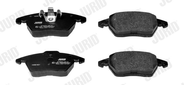 JURID 573852J Brake Pad Set, disc brake