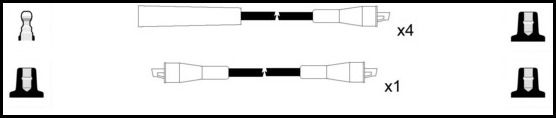 Juego de cables de encendido
