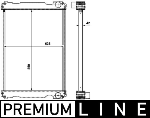 Product Image - Radiateur - CR863000P - MAHLE