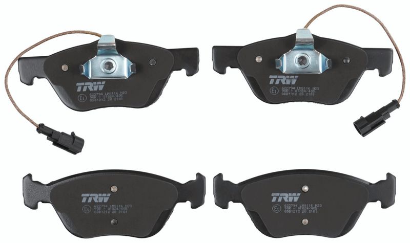 TRW GDB1212 Brake Pad Set, disc brake