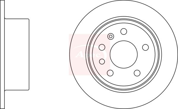 APEC Brake Disc DSK703