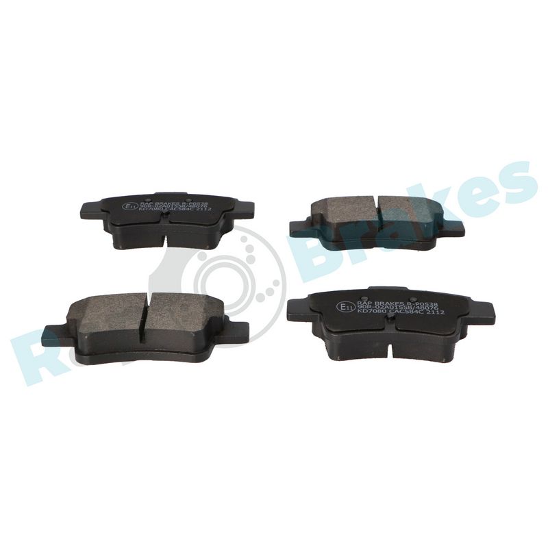 RAP BRAKES R-P0538 Brake Pad Set, disc brake