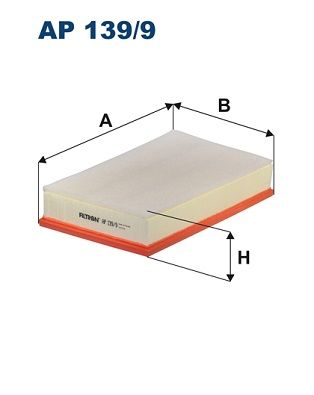 Повітряний фільтр, Filtron AP139/9