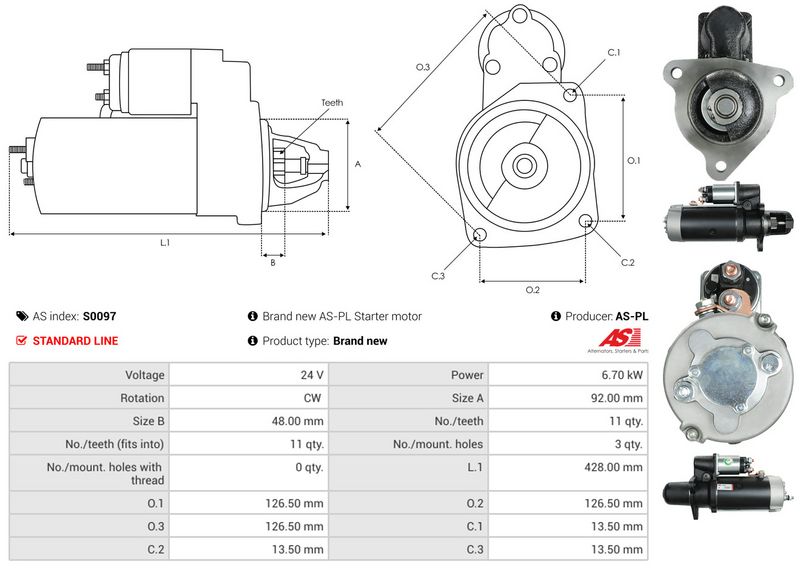 AS-PL S0097 Starter