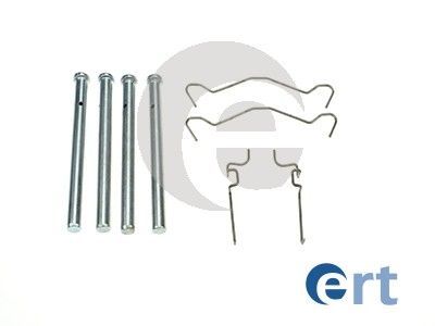 Комплект приладдя, накладка дискового гальма, Ert 420020