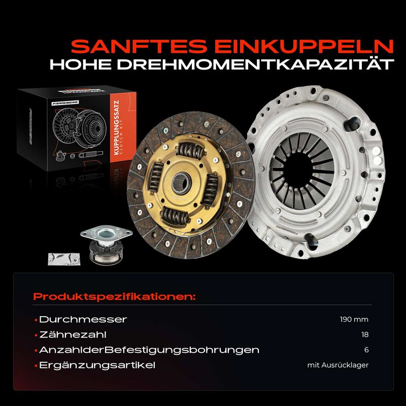 Frankberg 5481FB0037643 Clutch Kit