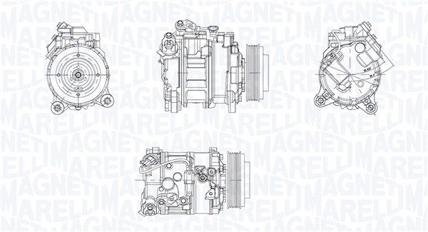 MAGNETI MARELLI Kompresorius, oro kondicionierius