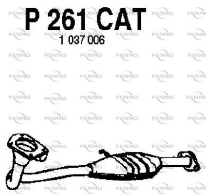 FENNO katalizátor P261CAT