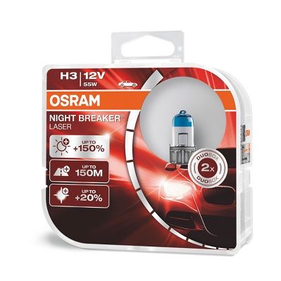 OSRAM NIGHT BREAKER®12V 55W H3