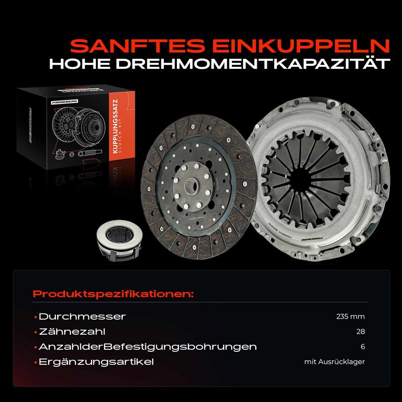 Frankberg 5481FB0037751 Clutch Kit
