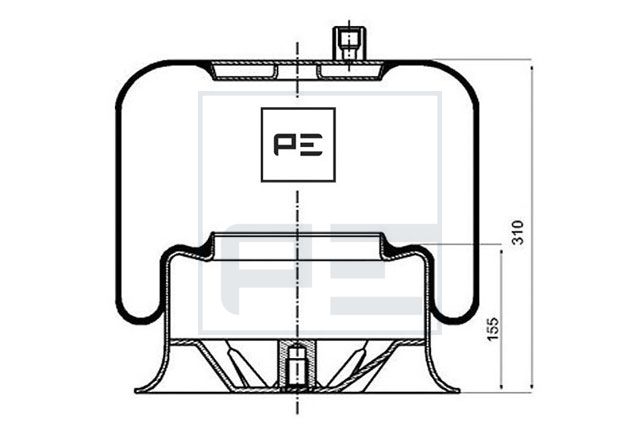 Mech, pneumatické odpružení 084.111-73A
