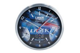 Laser Tools Laser Tools Racing Wall Clock