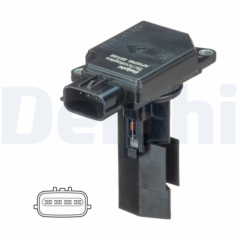 Delphi Air Mass Sensor AF10752-12B1