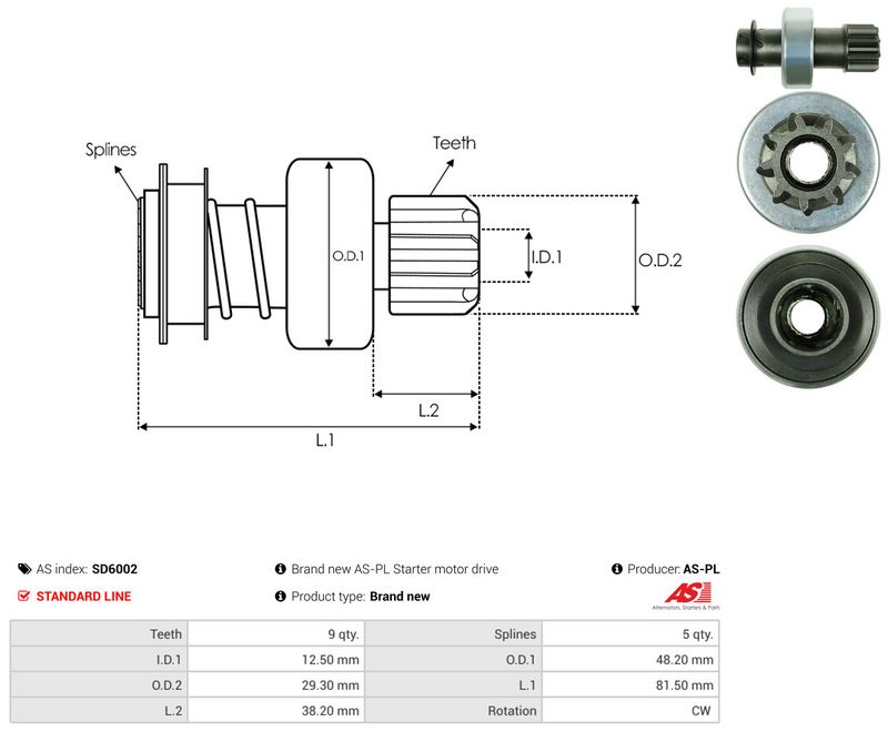 Vabajooks, starter, AS-PL SD6002