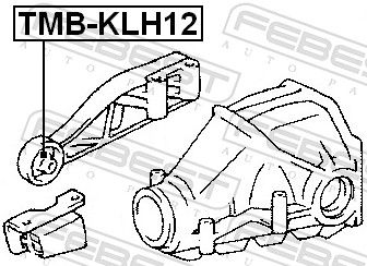 FEBEST TMB-KLH12 Mounting, differential