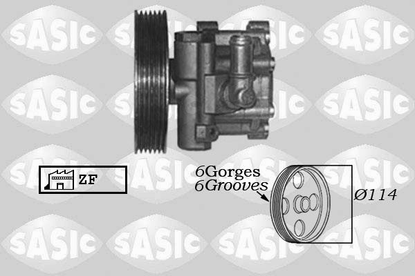 Гідравлічний насос, механізм рульового керування, Sasic 7070013