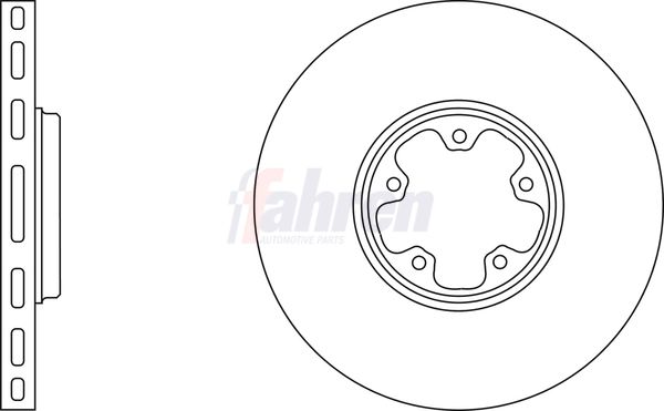 Fahren Brake Disc FBD6090