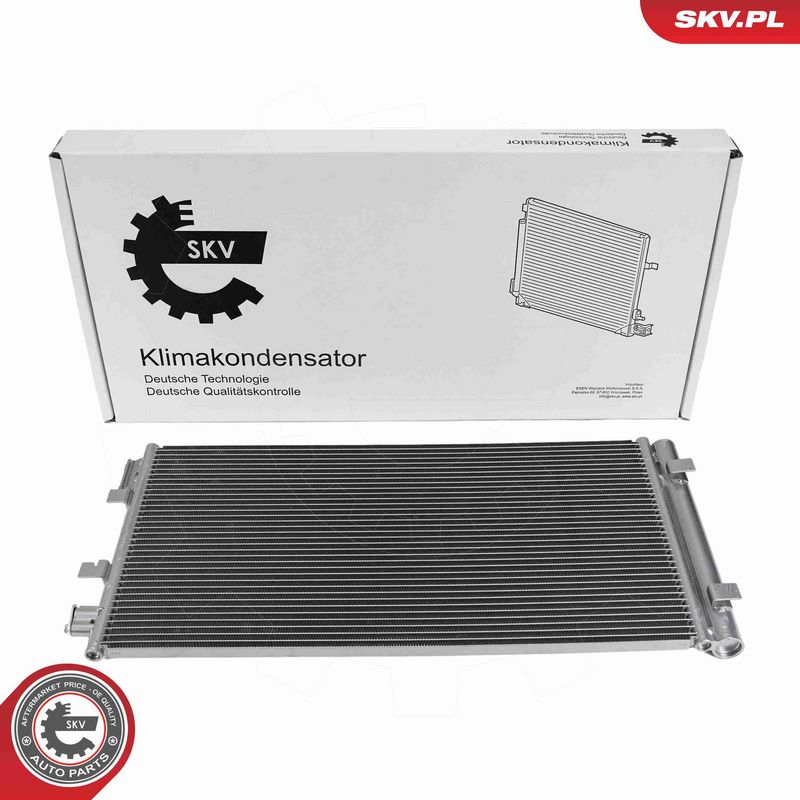 ESEN SKV 86SKV007 Condenser, air conditioning