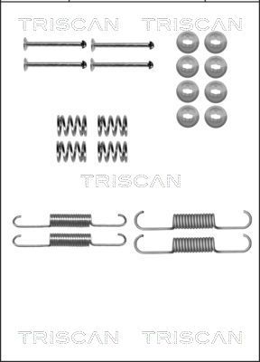 TRISCAN tartozékkészlet, rögzítőfék pofa 8105 432007