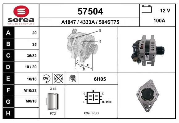 EAI generátor 57504