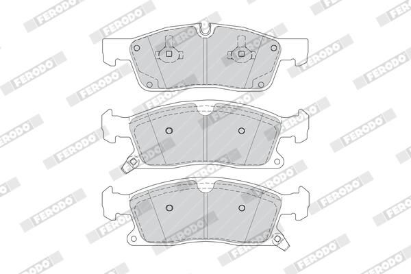 FERODO Plaquettes de frein à disque FDB4403