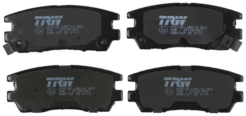TRW GDB1127 Brake Pad Set, disc brake