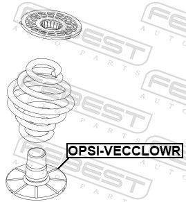 FEBEST OPSI-VECCLOWR Spring Seat