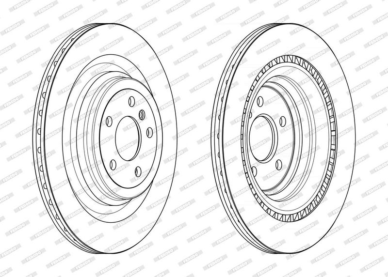 FERODO DDF2630C Brake Disc