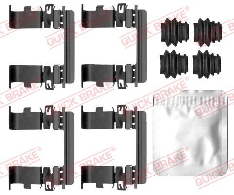 Комплект приладдя, накладка дискового гальма, Quick Brake 109-0185