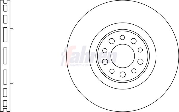 Fahren Brake Disc FBD6465